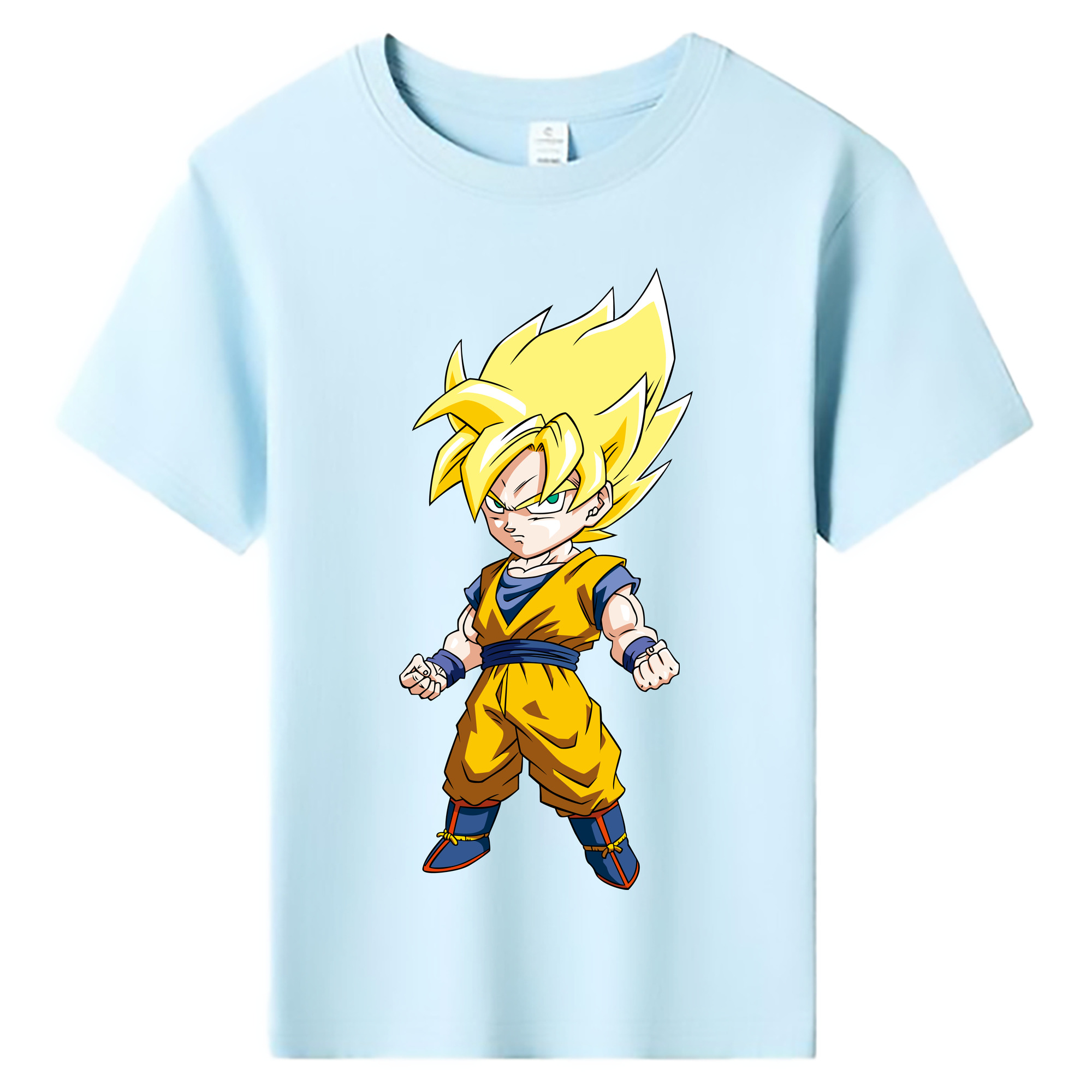 （画像用） ドラゴンボール 孫悟空（そん ごくう）Son Goku カカロット DRAGON BALL Kakarotto 綿100％キッズTシャツ（フロントプリント）